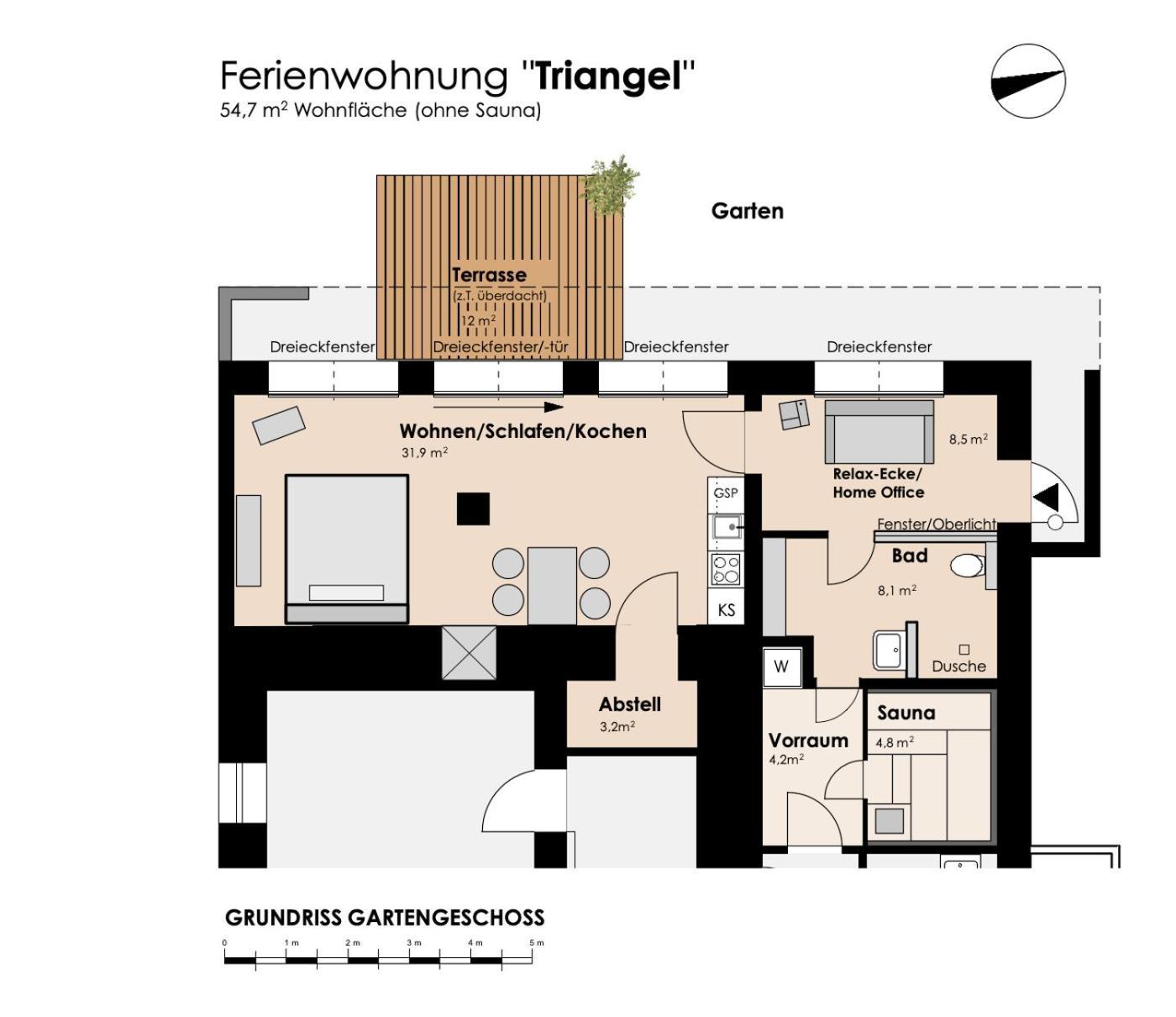 Ferienwohnung Triangel Schmilau Exterior foto